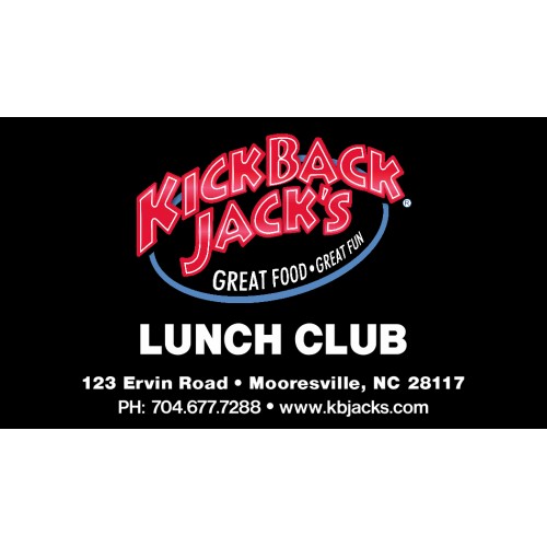 KBJs,Kickback Jack's,Lunch Club,Lunch Club Cards